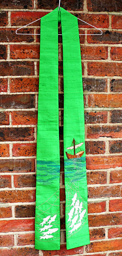 embroidered stole