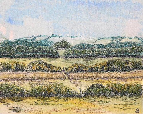 chanctonbury embroidery picture